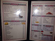 Dixie Diner menu