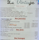 Le Gourmandin menu