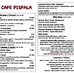 Cafe Pispala menu