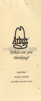 Arby's menu