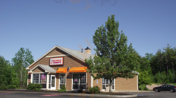 Dunkin' outside