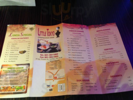 Little Tokyo Japanese Steakhouse menu