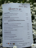 Gasthof Erber Gmbh Co. Kg menu