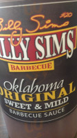 Billy Sims Barbecue food