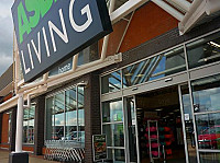 Asda Living Cafe outside