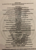 Hiro Hiro Sushi Hibachi menu