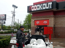 Cook Out outside