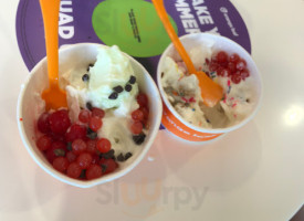 Orange Leaf Frozen Yogurt food