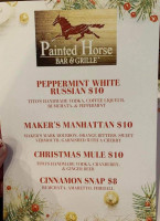 Painted Horse Grille menu