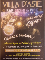 Villa D'asie Sushi Wok inside