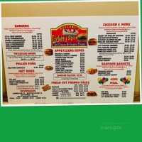 Bacconi's Lickety Split menu