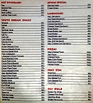 Udupi Food Plaza menu