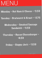 Bascom Carry Out menu