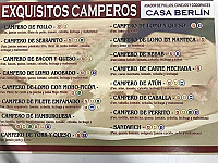 Asador Casa Berlin menu