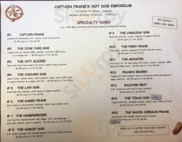 Captain Franks Hotdog Emporium inside