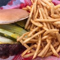 Freddy's Frozen Custard Steakburgers food