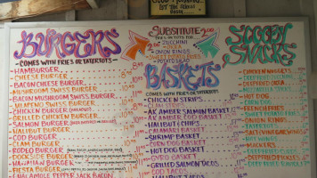 Dockside Galley menu