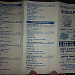 Chino Singapur menu