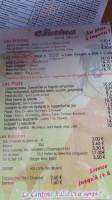 La Cantina menu