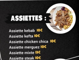 L'oasis menu