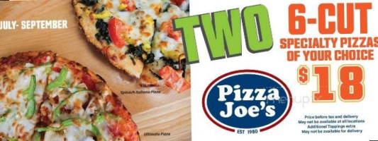 Pizza Joe's food