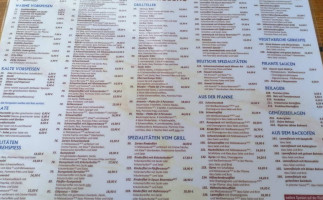 Restaurant Hellas menu