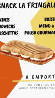 Snack La Fringale menu