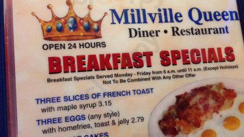 Millville Queen Diner food