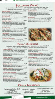 Salvatore's Italian Grill menu