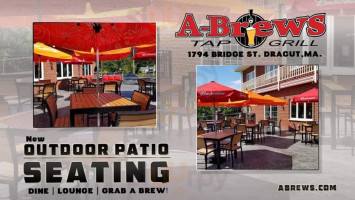 A-brews Tap Grill inside