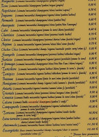 Les Pizz' Du Rempart menu