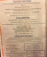 Captain's Choice Fish House menu