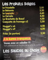 Le Pizzaiol menu