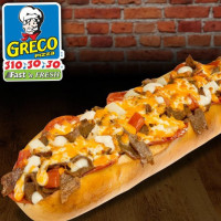 Greco Pizza Donair food