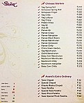 Anand Veg Treat Cafe And Restaurant menu