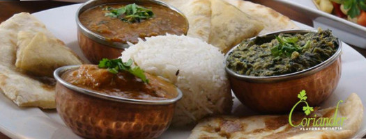 Coriander Flavors Of India food