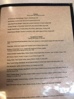 Mc Kinley's Grille menu