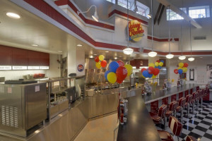 Johnny Rockets inside