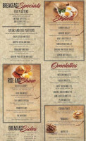 133 Bistro menu