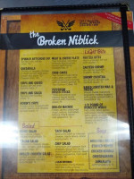 Broken Niblick menu