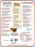 Ed Mo's Diner menu