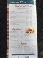 Florina's Woodburning Pizza menu