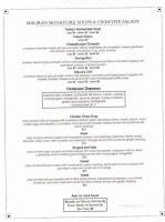 Maura's Kitchen Of Millbrook menu