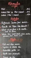 L' Ardoise menu