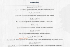 U Scalu menu