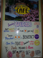 My Place Cafe menu