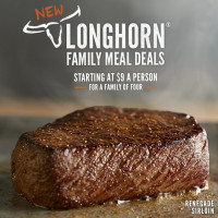 Longhorn Steakhouse food