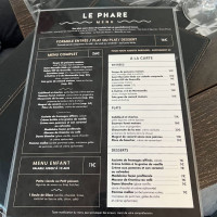 Le Bistro'nomik menu