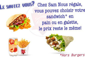 Sam Nous Regale food