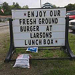 Larson's Lunch Box outside